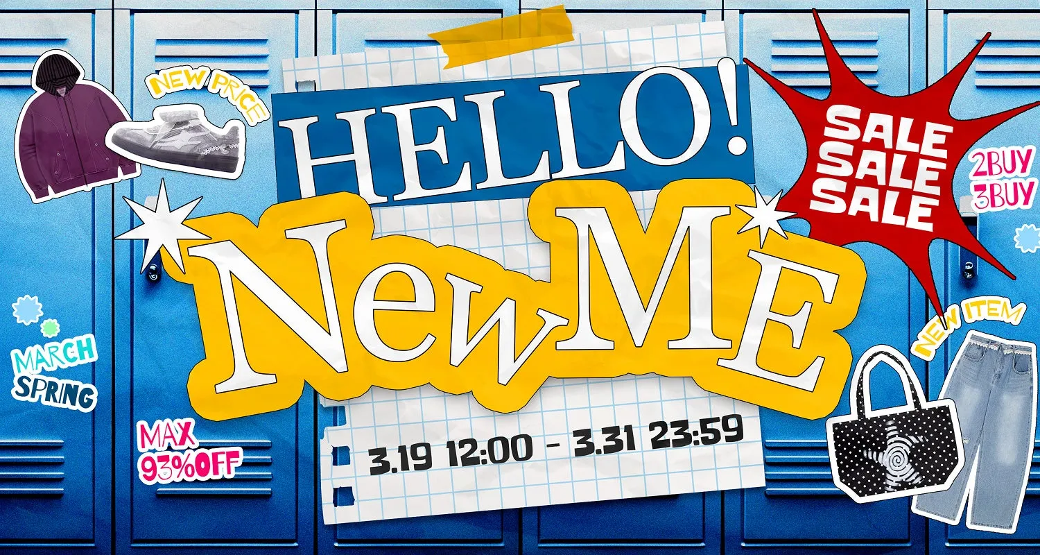 春のセールを告知する画像