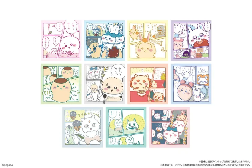 シールは全11種類！どれが出るかはお楽しみ