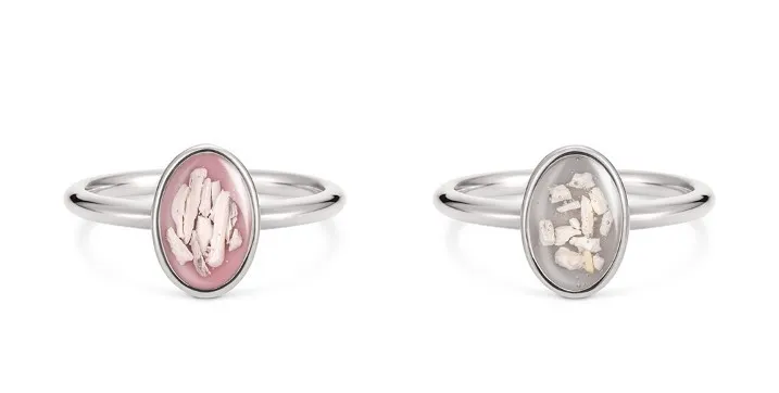 様々な色の樹脂を選べる