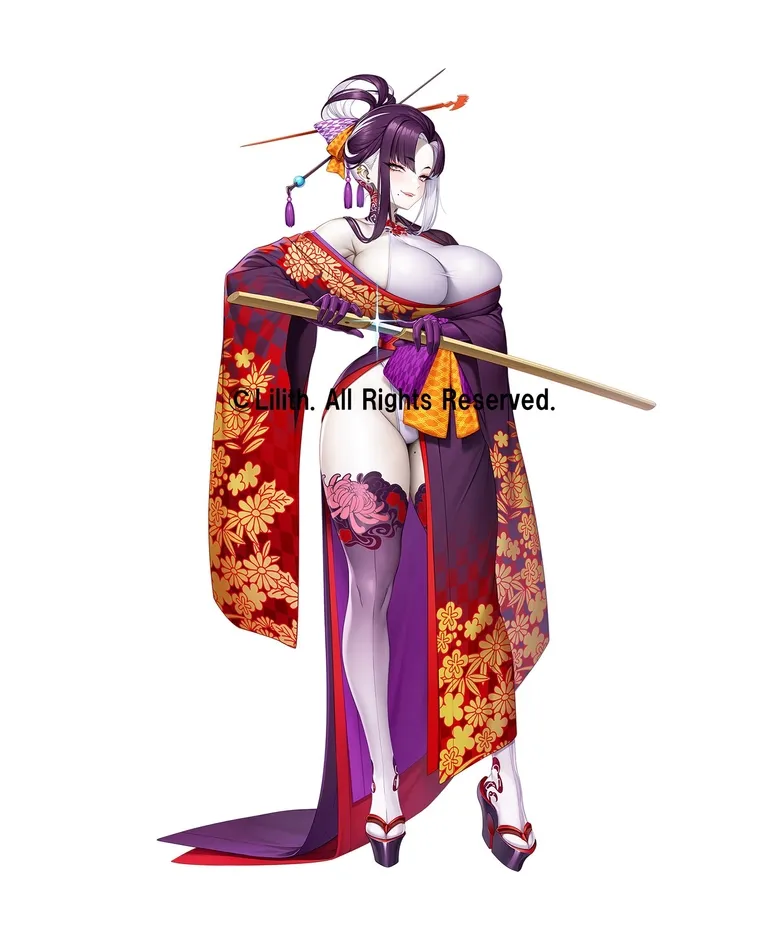 心願寺 紅のイラスト