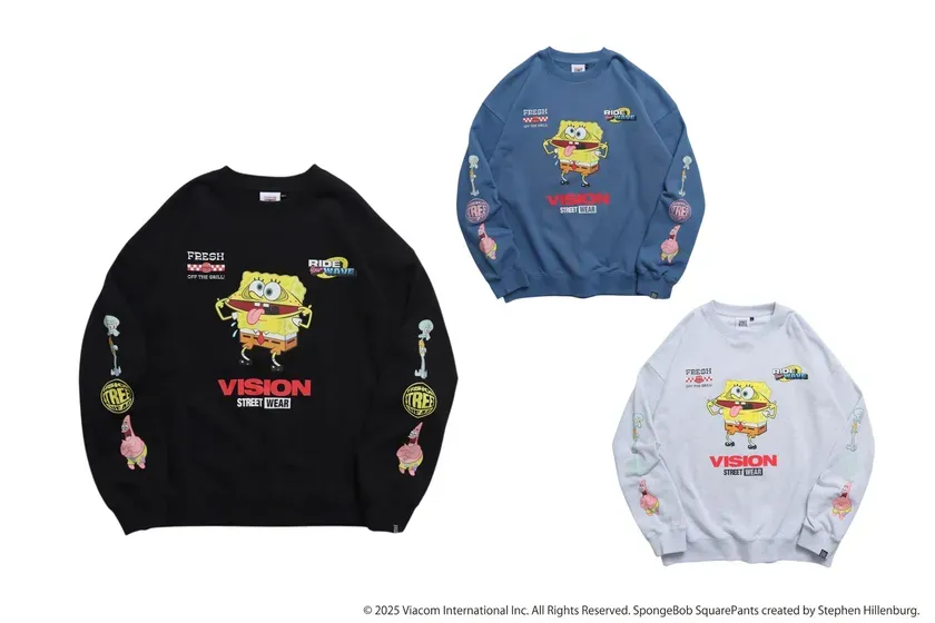 レーシングウェア風デザインのスウェット