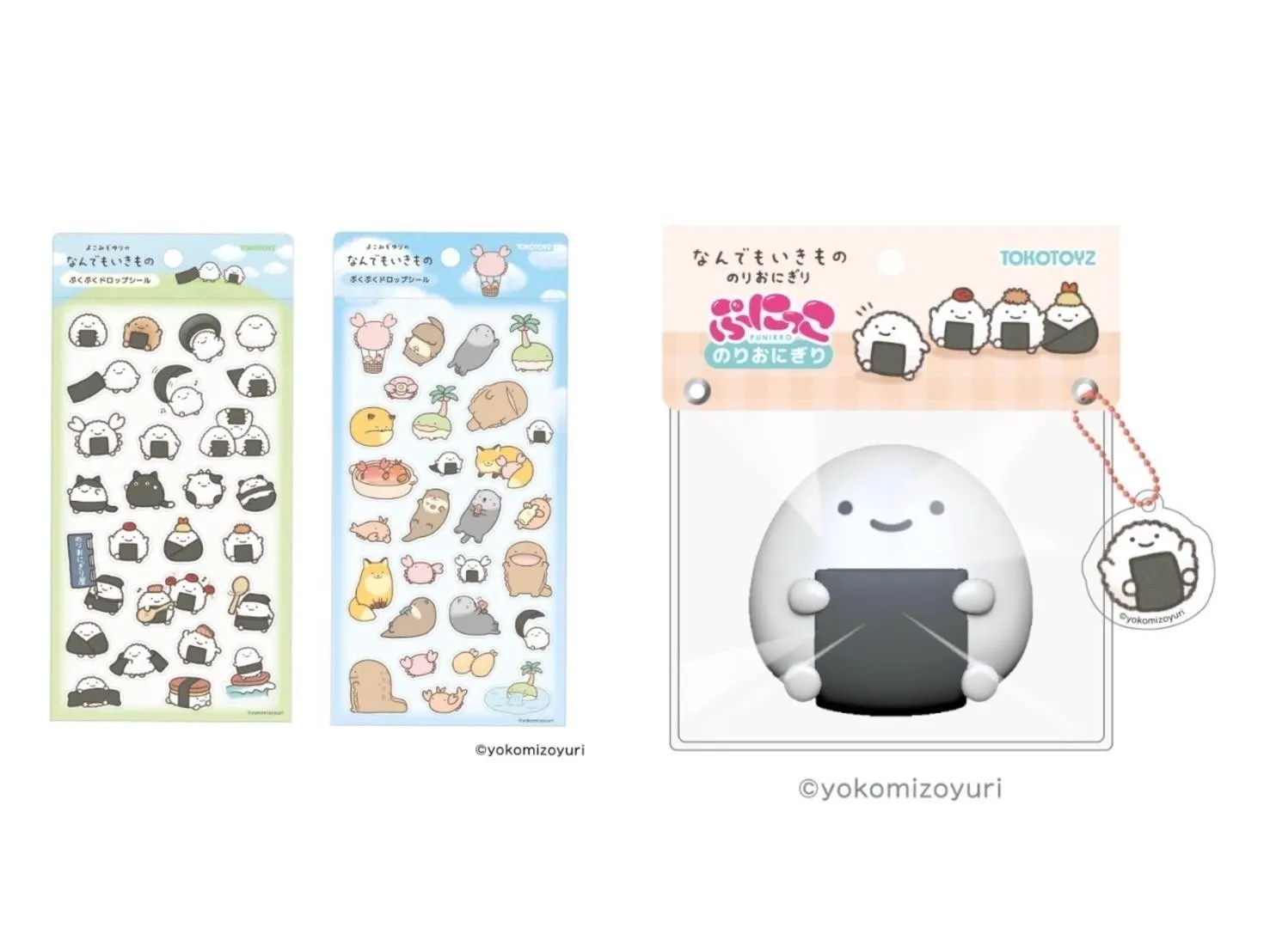 待ってた！『なんでもいきもの』第二弾が予約開始。春色シールともちもちおにぎりが登場