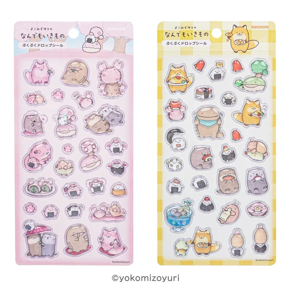 『なんでもいきもの ぷくぷくドロップシール』の商品画像