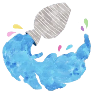 水瓶座のイラスト