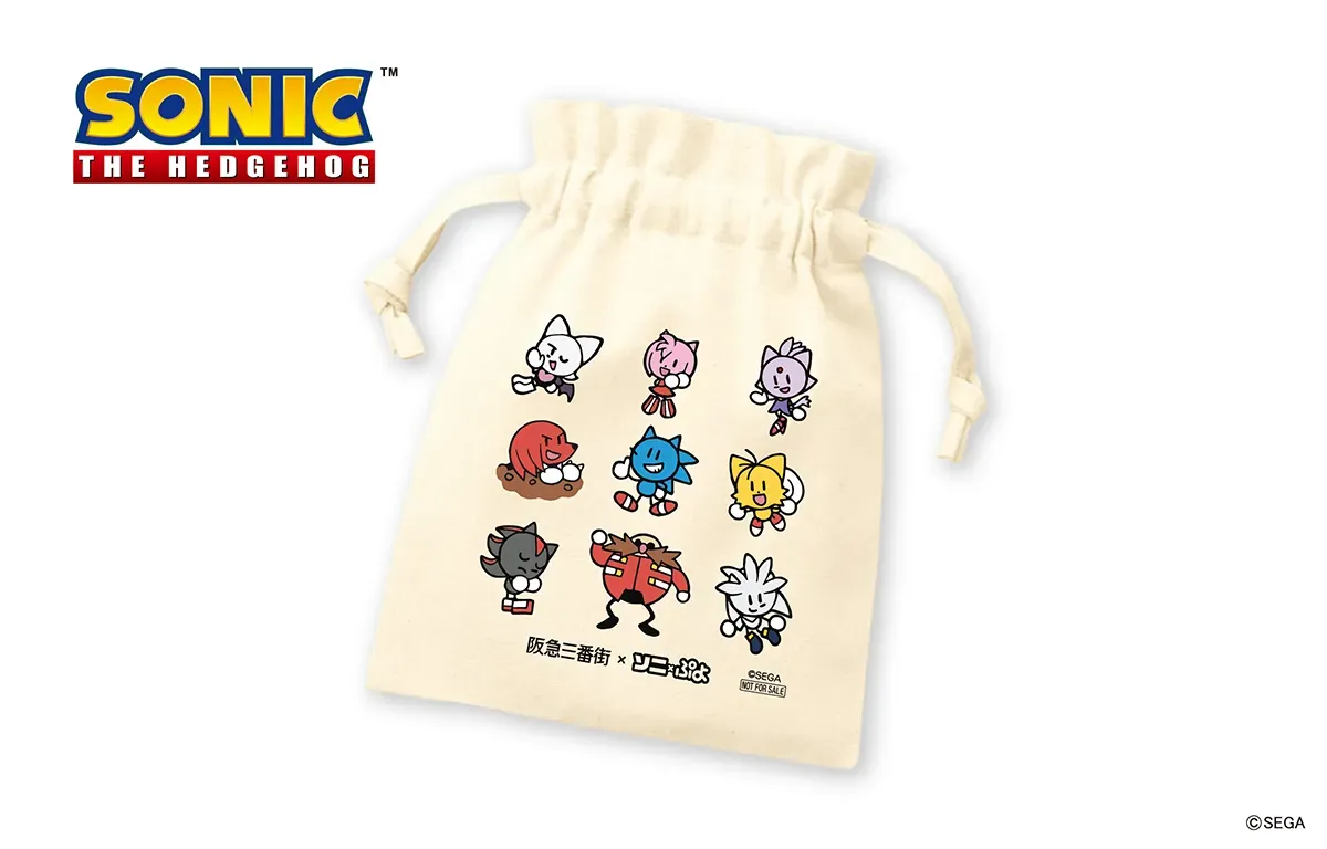 ソニックデザインのオリジナル巾着
