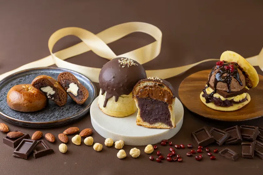 熱海ばたーあんの冬限定チョコスイーツ3種