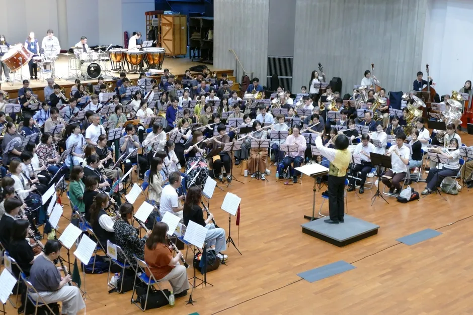 合奏練習の様子