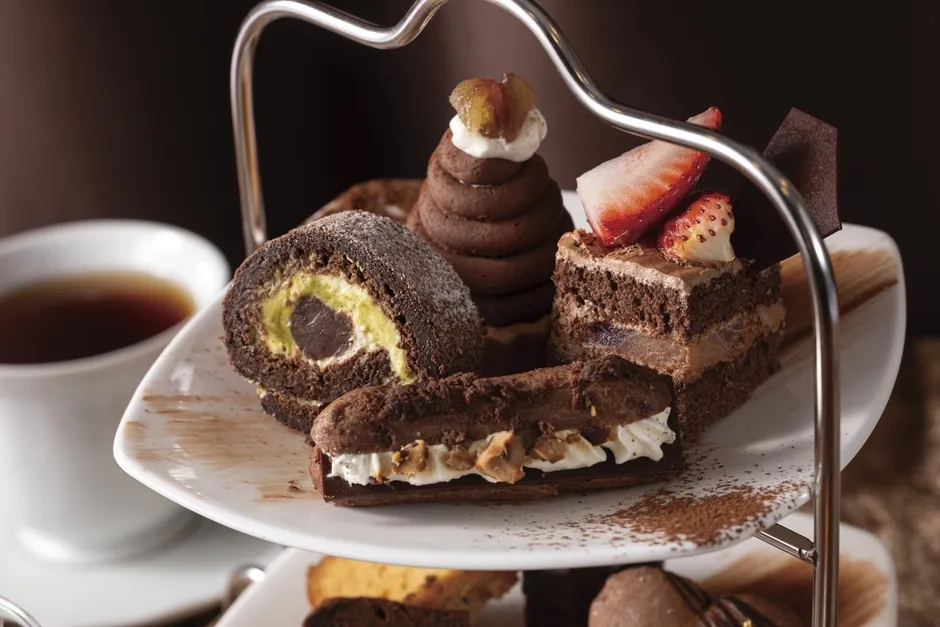 チョコレートスイーツの数々