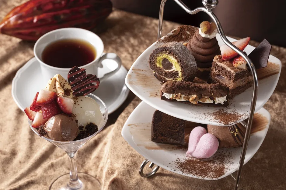 限定パフェとボンボンショコラ