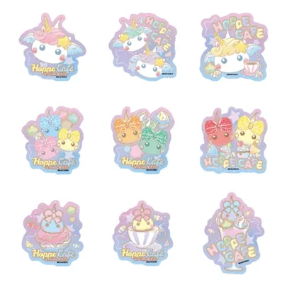 メニュー特典のオリジナルホログラムステッカー