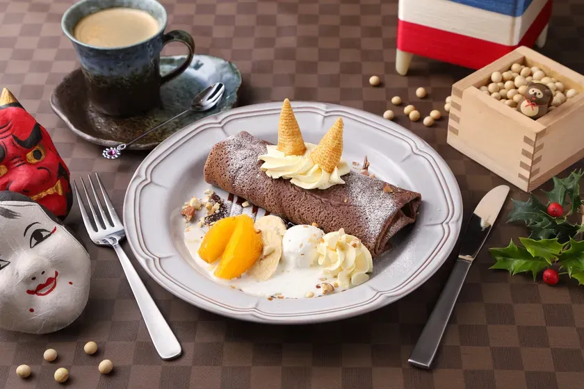 福呼ぶ鬼の角恵方クレープ～フレンチスタイル～