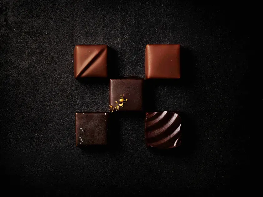 様々なデザインのボンボンショコラ