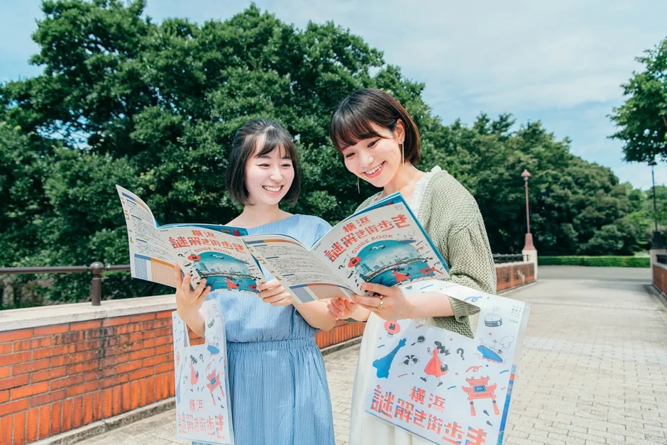 ナゾトキ街歩きゲームのイメージ