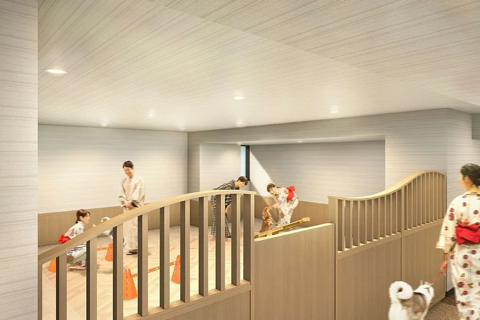 屋外ドッグランのイメージ