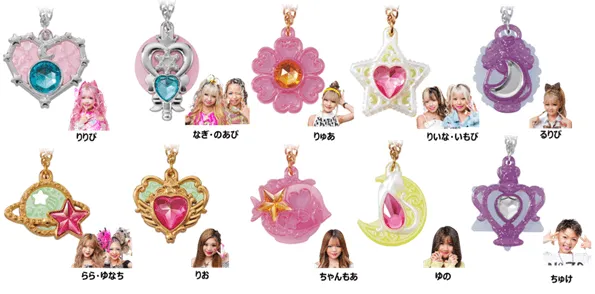 KOGYARUメンバーとセレクトされたペンダントデザイン