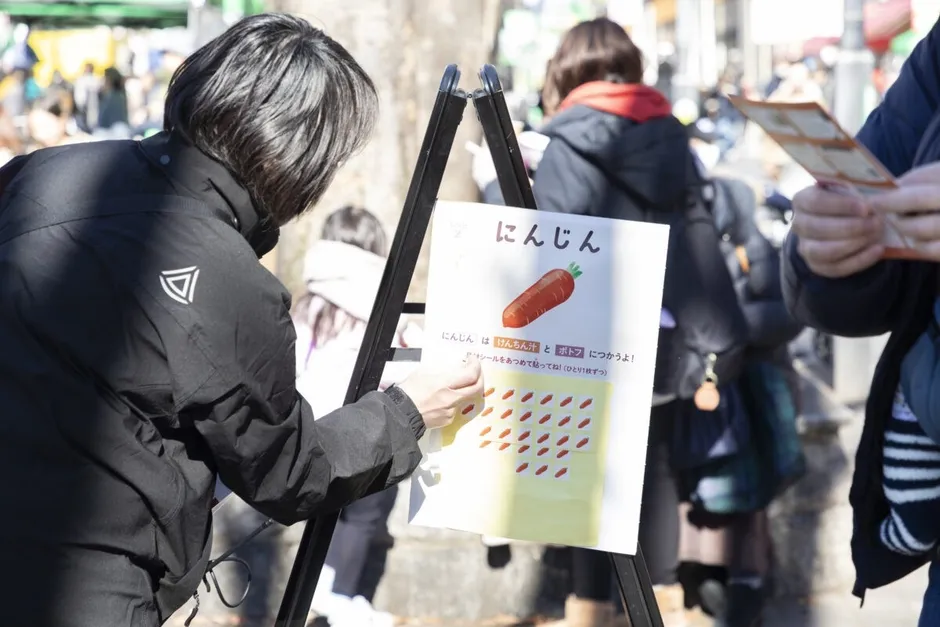 レシピのシールラリー