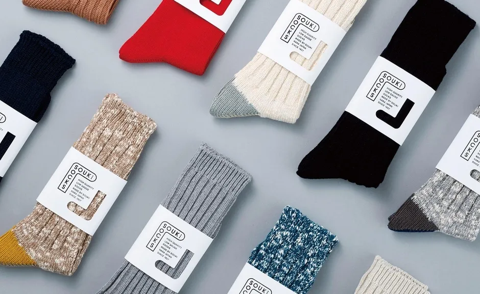 カラフルなSOUKI SOCKS