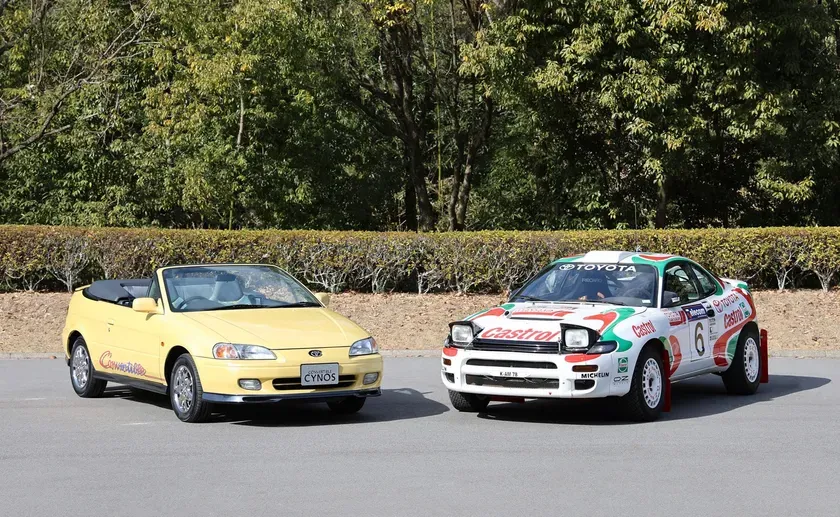 トヨタ セリカ GT-FOURとトヨタ サイノス コンバーチブル