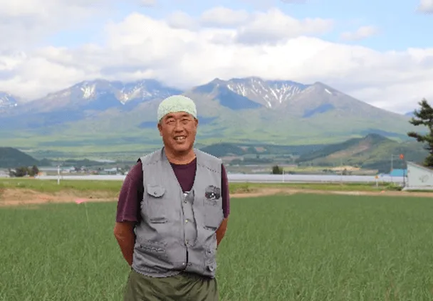 玉ねぎ農家の方