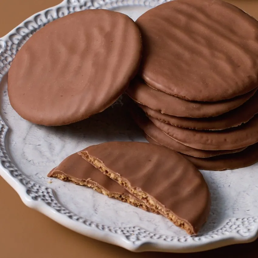 ラングドシャの断面