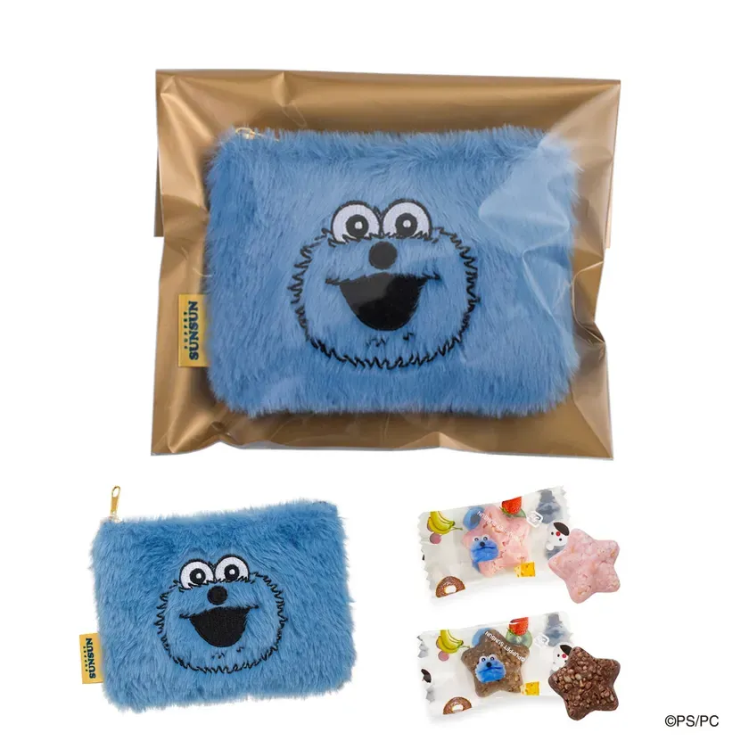 松風屋のパペットスンスンフェイスポーチ