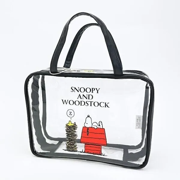 ブラックのポーチセット