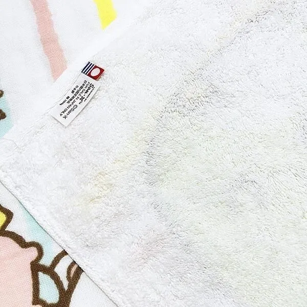 タオルの品質表示タグ