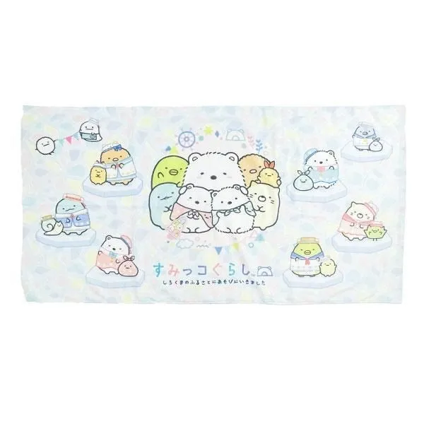 しろくまのお母さんに寄り添うすみっコたち