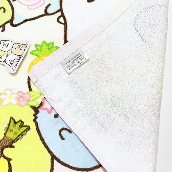 タオルの折りたたまれた様子