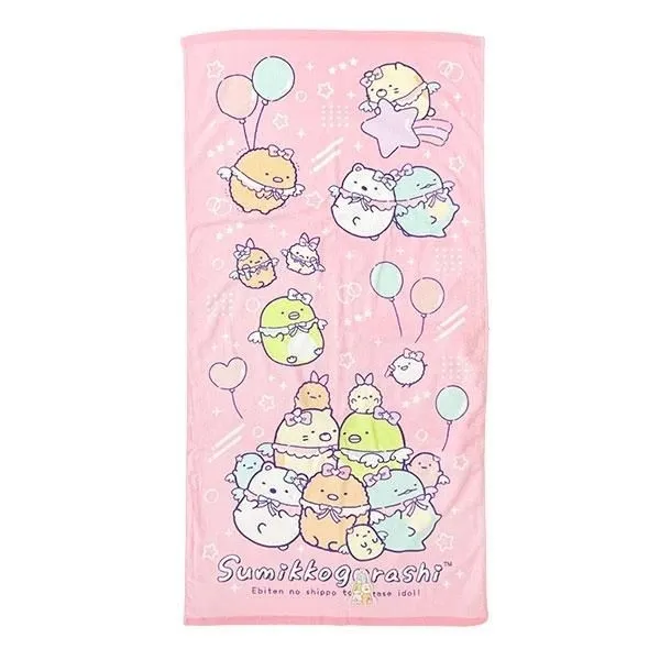 すみっコぐらしのタオルが可愛すぎ!身長も測れるユニークな一枚も