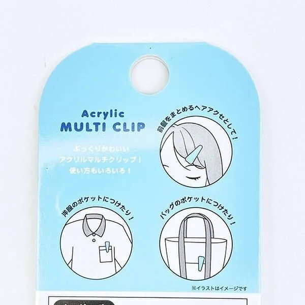 前髪を留めるのに便利