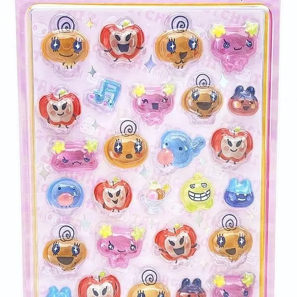 ピンク系のシール詳細