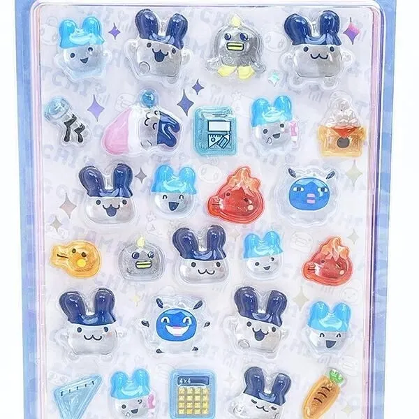 パープル系のシール詳細