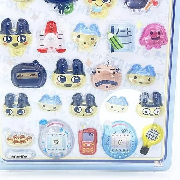 ブルー系のシールシート全体