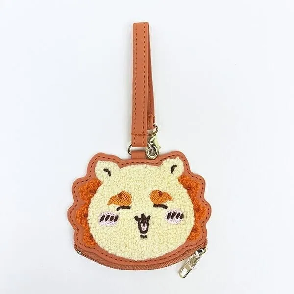 サガラ刺繍のミニポーチ