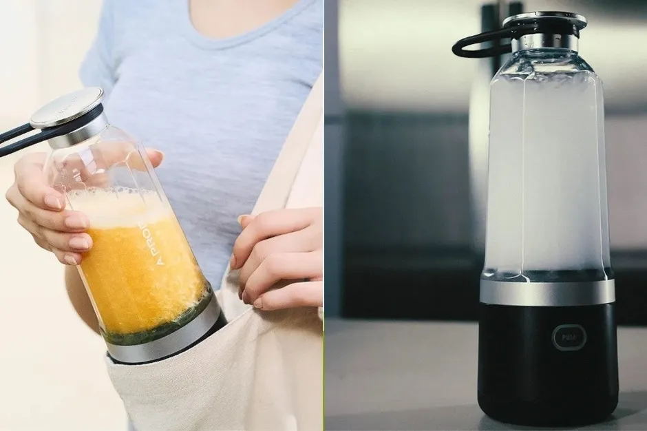 コードレスブレンダーの使用イメージ