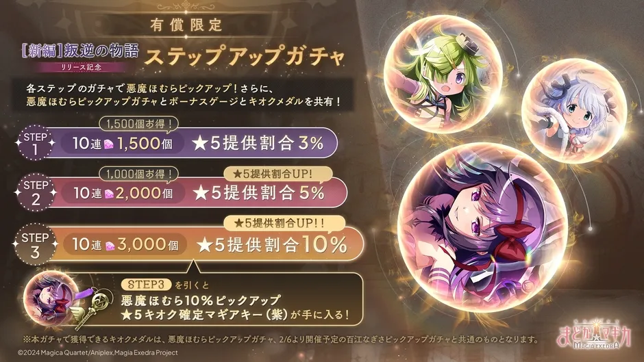 有償限定ステップアップガチャ