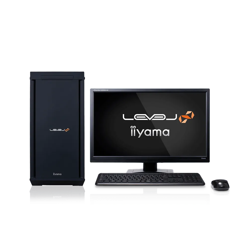 LEVEL∞のデスクトップPCセットアップ