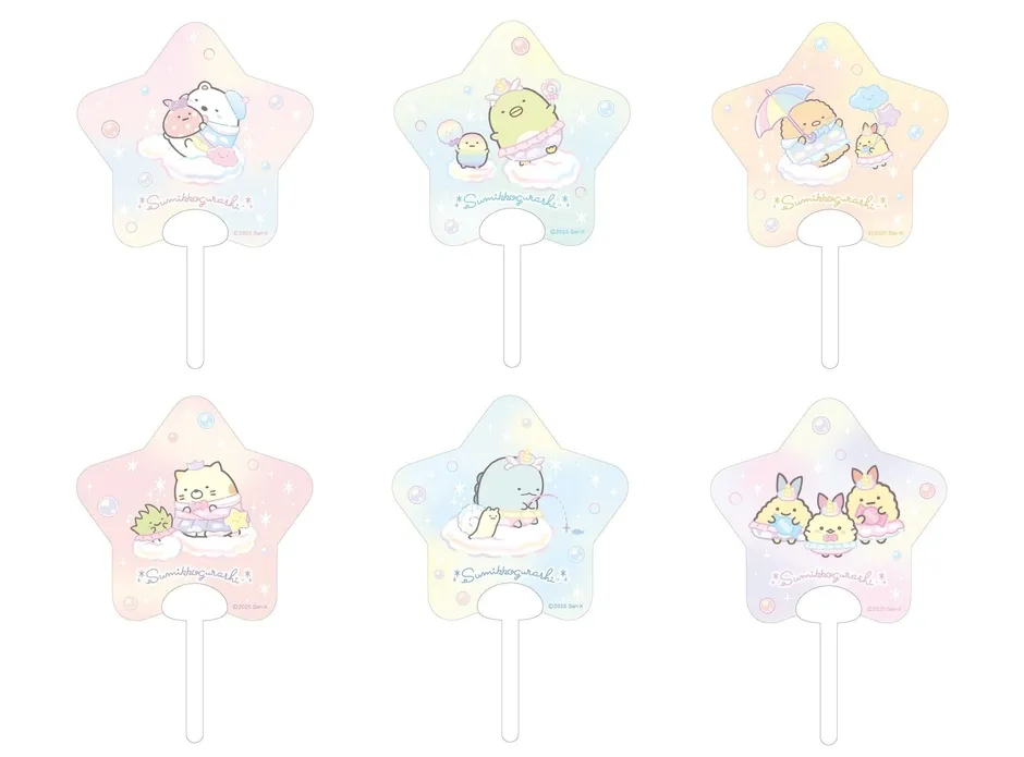 みにみにクリアうちわ