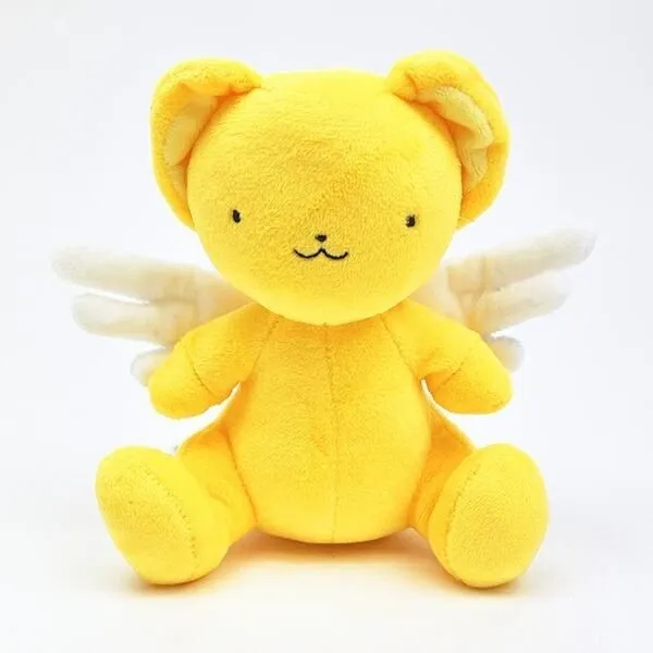 座っているケロちゃんのぬいぐるみ