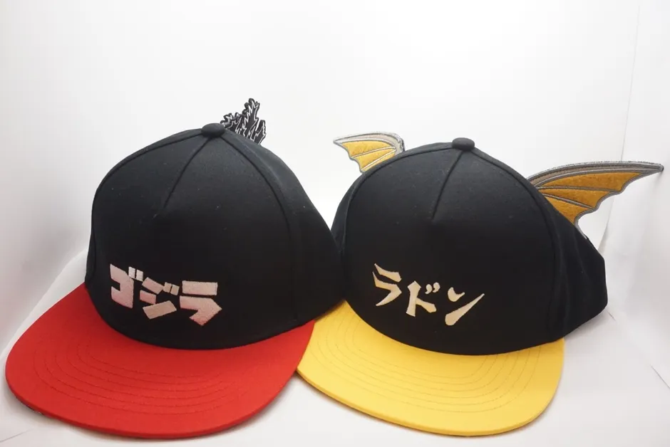 ゴジラやラドンのキャップ