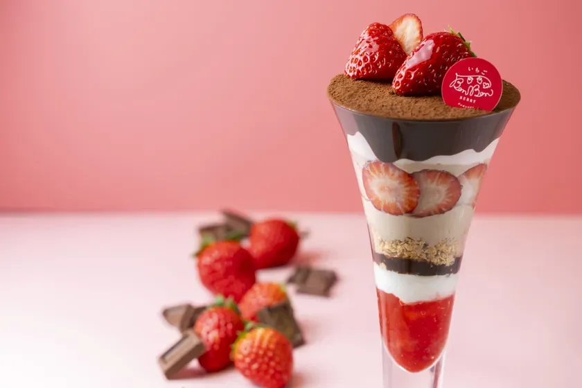 いちごのショコラパフェ