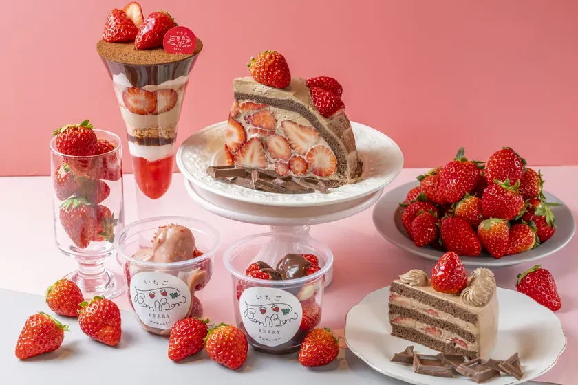 静岡県産いちごととろけるショコラフェア