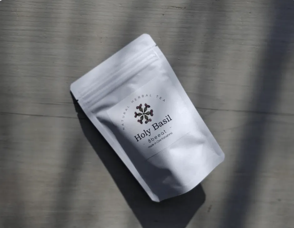 ハーブティーのパッケージ