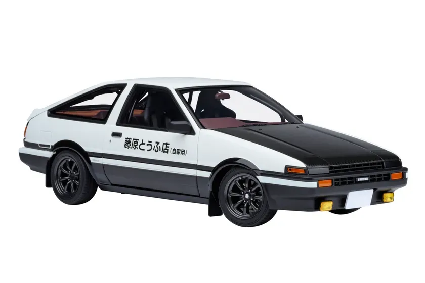 頭文字DのAE86モデルカー