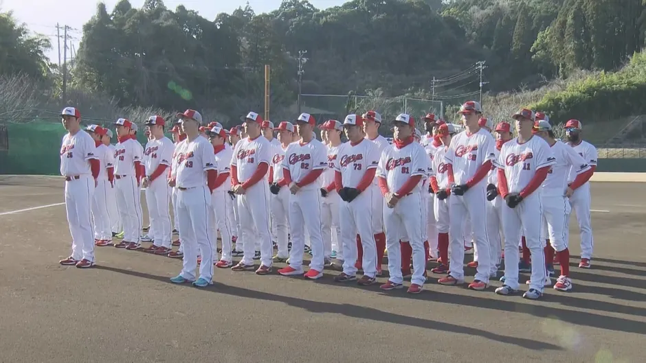 カープ選手たち