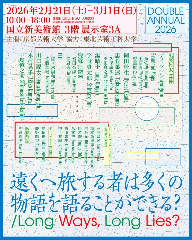 DOUBLE ANNUAL 2026のポスター