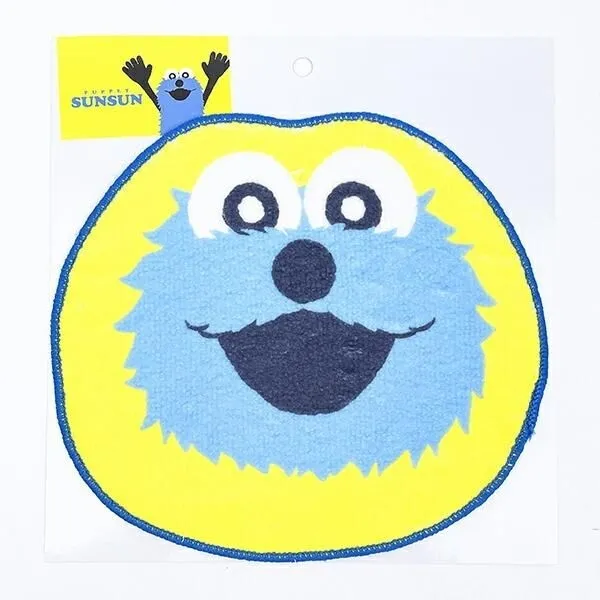 スンスンの顔型ダイカットタオル