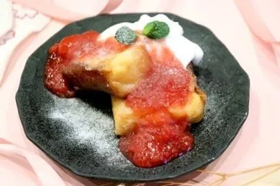 あまおう苺のフレンチトースト