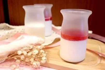 あまおう苺のパンナコッタ